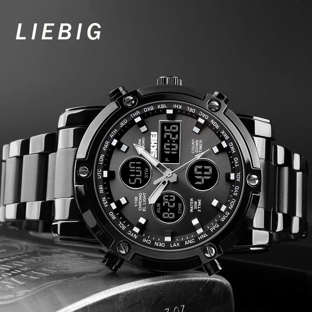 Foto 4 pulgar | Venta Internacional-Reloj Lb Liebig Nero para Hombre