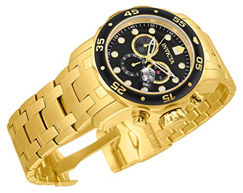 Foto 3 | Cronógrafo Invicta Pro 0072 Dorado - Venta Internacional.