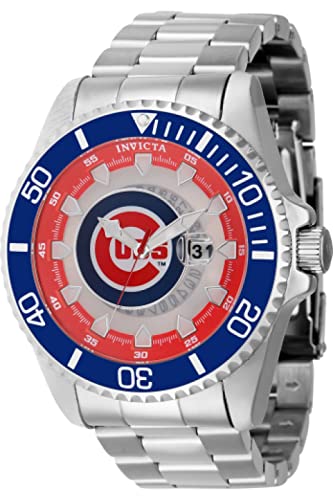 Foto 3 pulgar | Reloj De Cuarzo Invicta Mlb Chicago Cubs Para Hombre 43458 - Venta Internacional.