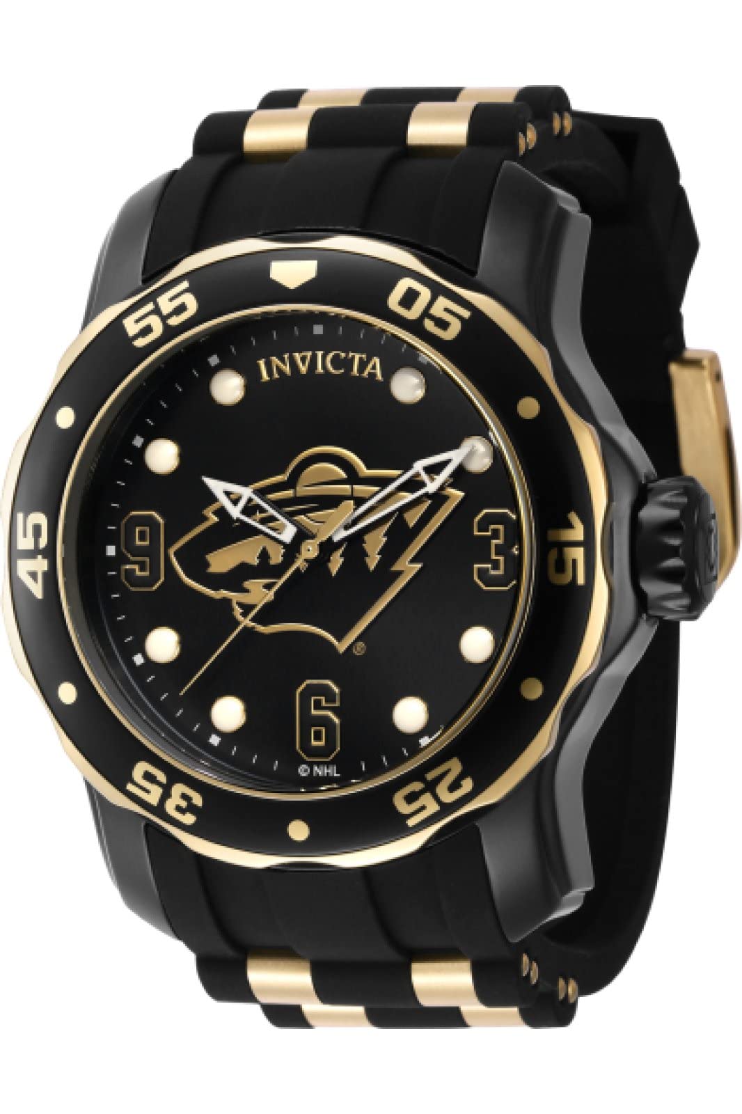 Foto 2 pulgar | Reloj Invicta Nhl Minnesota Wild Quartz Para Hombre Con Esfe - Venta Internacional.