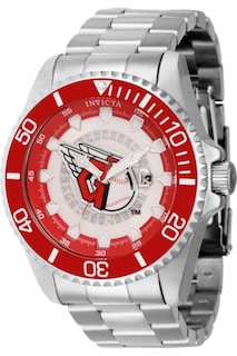 Foto 1 | Invicta Mlb Cleveland Guardians De Cuarzo Con Esfera Blanca - Venta Internacional.