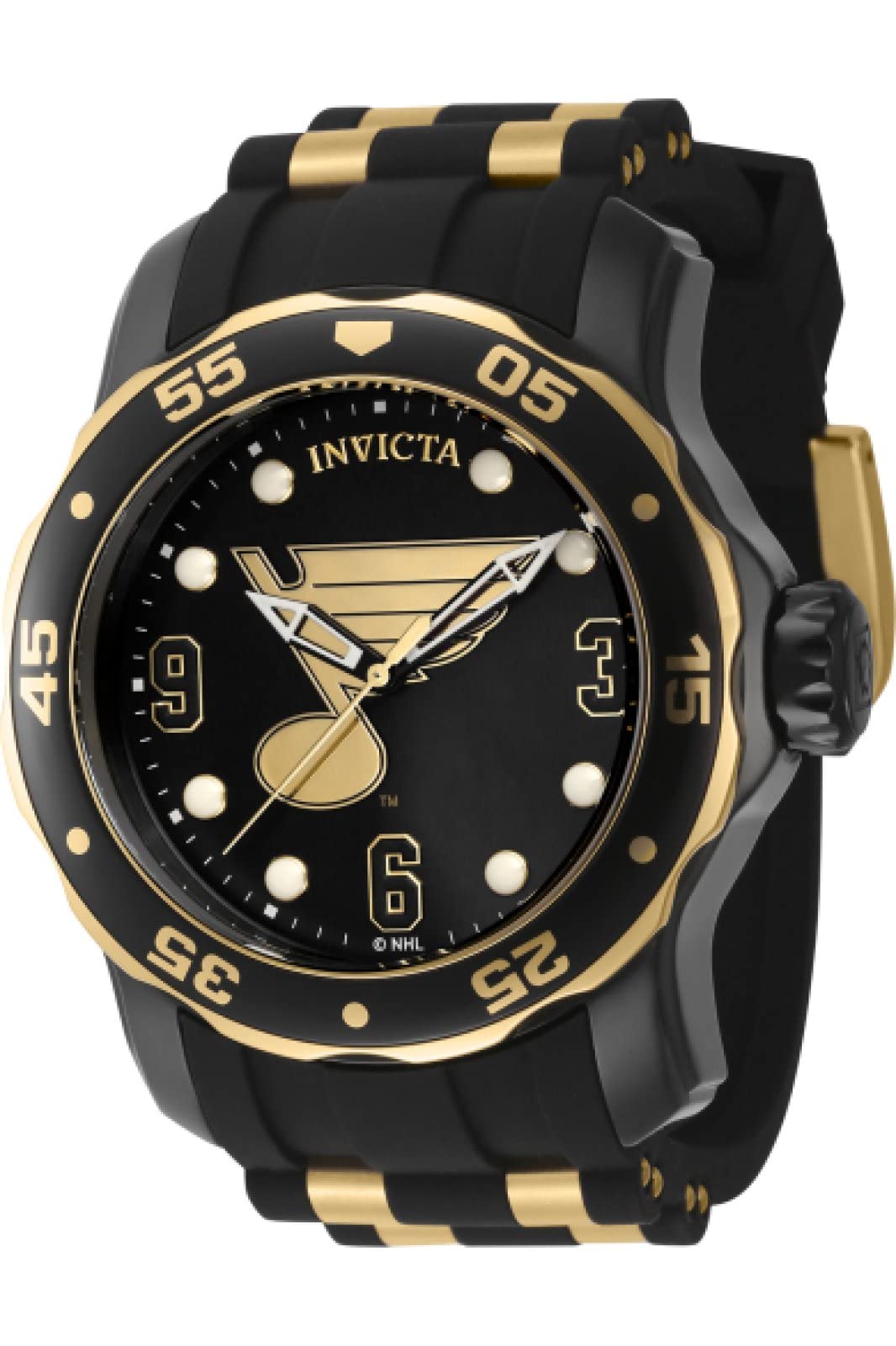 Foto 2 pulgar | Reloj Invicta Nhl St. Louis Blues Quartz Para Hombre Con Esf - Venta Internacional.