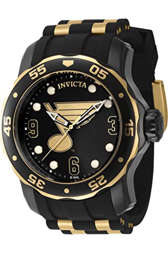 Foto 3 pulgar | Reloj Invicta Nhl St. Louis Blues Quartz Para Hombre Con Esf - Venta Internacional.