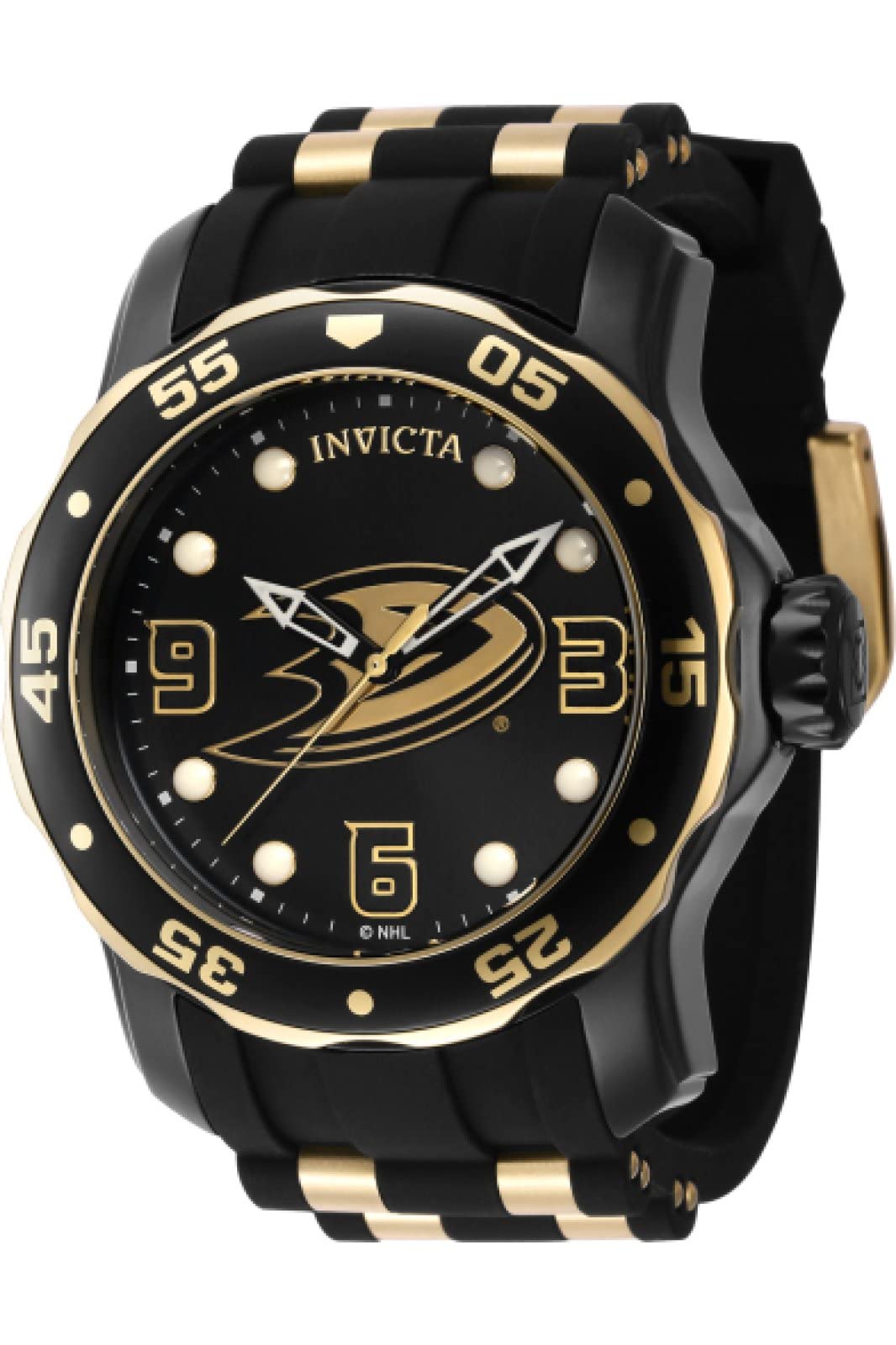 Foto 2 pulgar | Reloj Invicta Nhl Anaheim Ducks De Cuarzo Para Hombre Con Es - Venta Internacional.