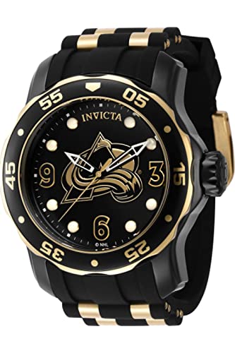 Foto 3 pulgar | Reloj Invicta Nhl Colorado Avalanche Para Hombre Con Esfera Negra - Venta Internacional.