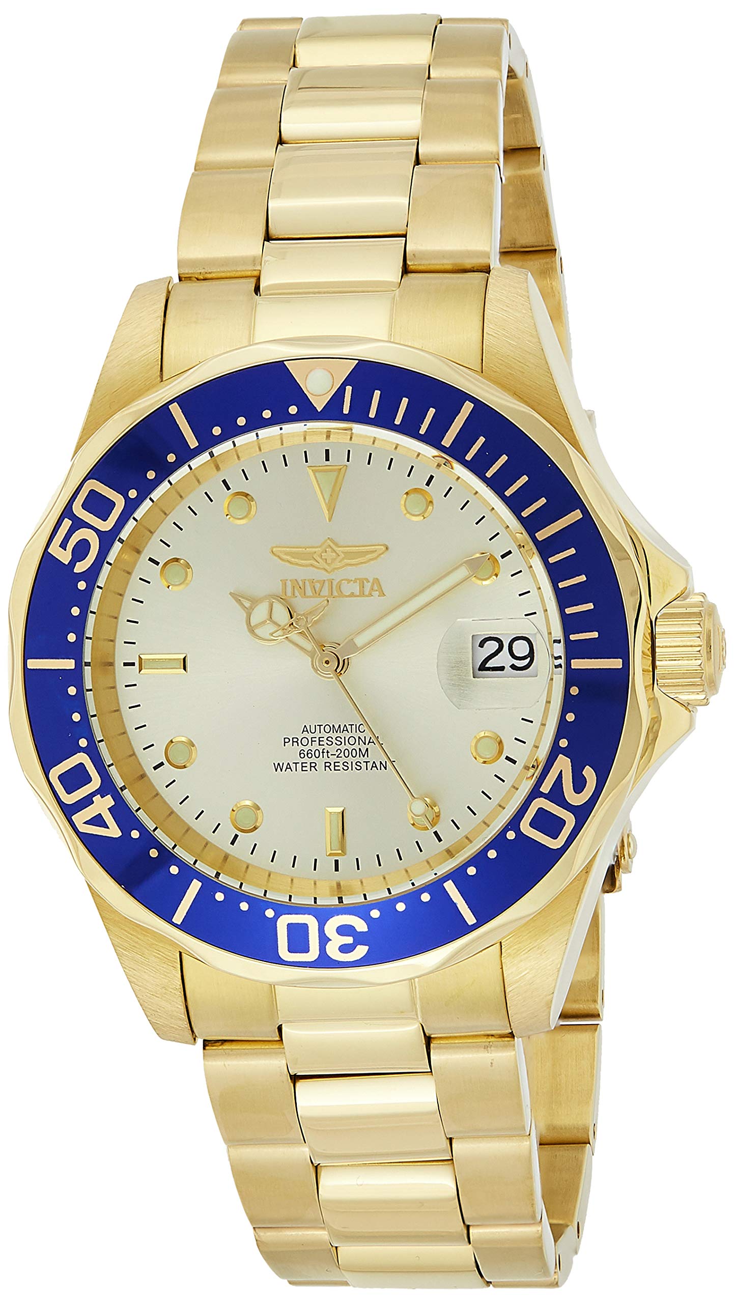 Foto 2 pulgar | Reloj Invicta Pro Diver 9743 Para Hombre Automático En Tono Dorado - Venta Internacional