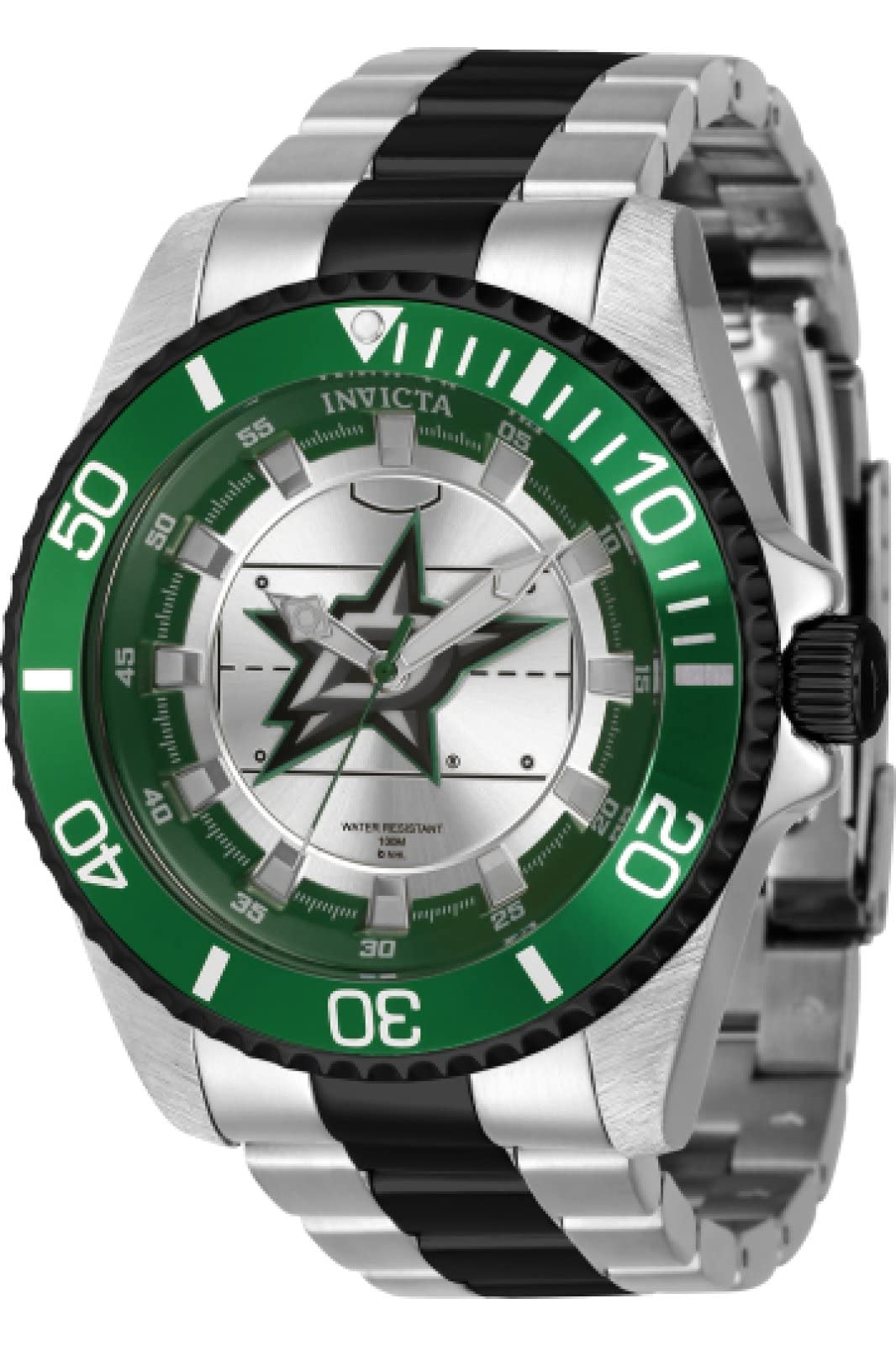 Foto 2 pulgar | Reloj Invicta Nhl Dallas Stars De Cuarzo Plateado Para Hombr - Venta Internacional.