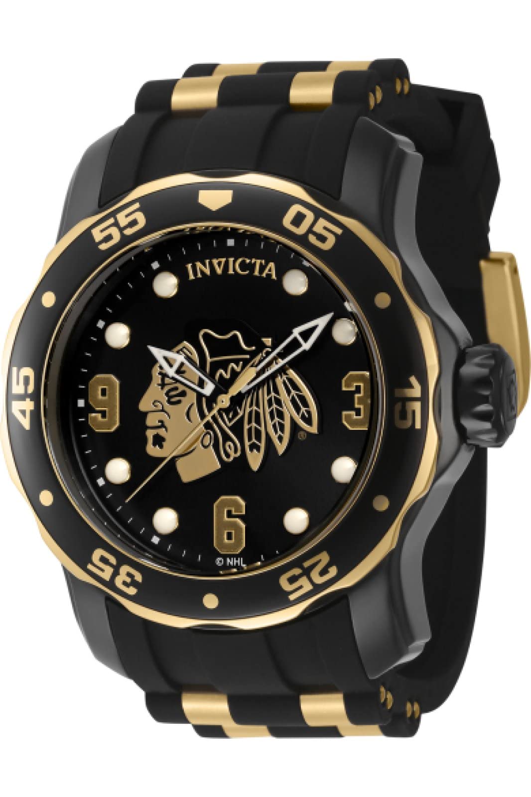 Foto 2 pulgar | Reloj Invicta Nhl Chicago Blackhawks Para Hombre Con Caja De 48 Mm - Venta Internacional.