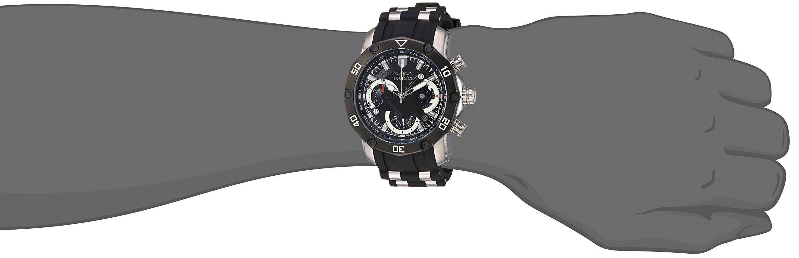 Foto 4 pulgar | Pantalla Analógica Invicta 22797 Pro Diver Para Hombre, De C - Venta Internacional.