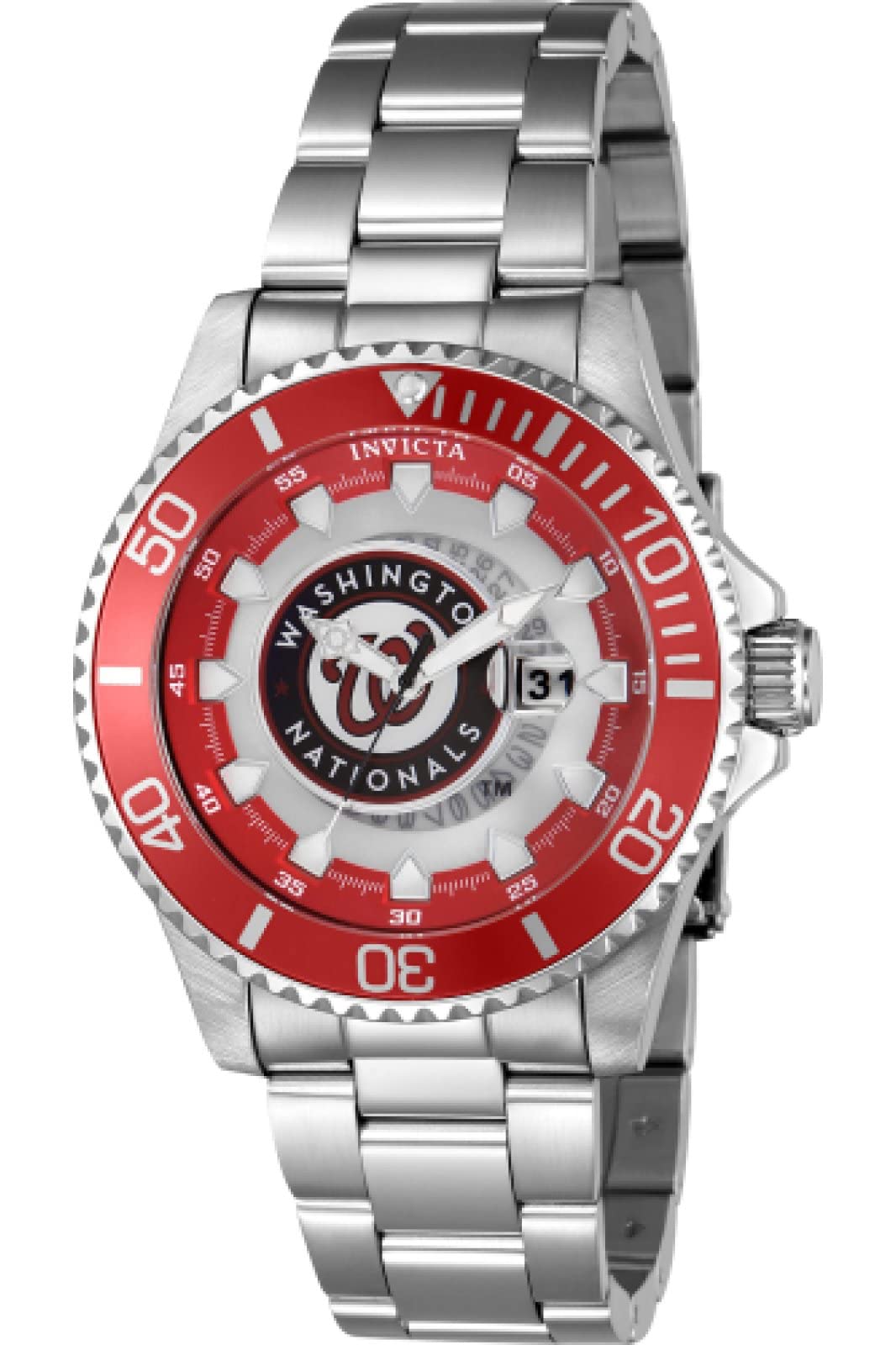 Foto 2 pulgar | Reloj Invicta MLB Washington Nationals para Hombre - Venta Internacional