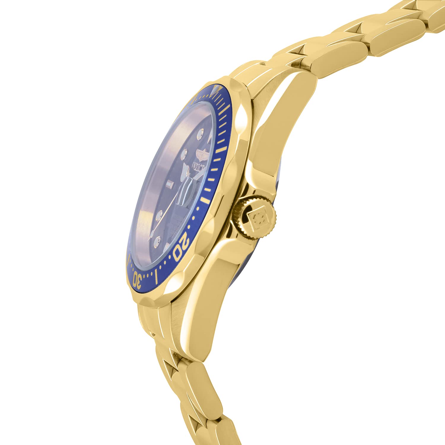 Foto 6 pulgar | Reloj Invicta Invicta-8937 Pro Diver Para Hombre Chapado En Oro Ionizado De 18 Quilates - Venta Internacional.