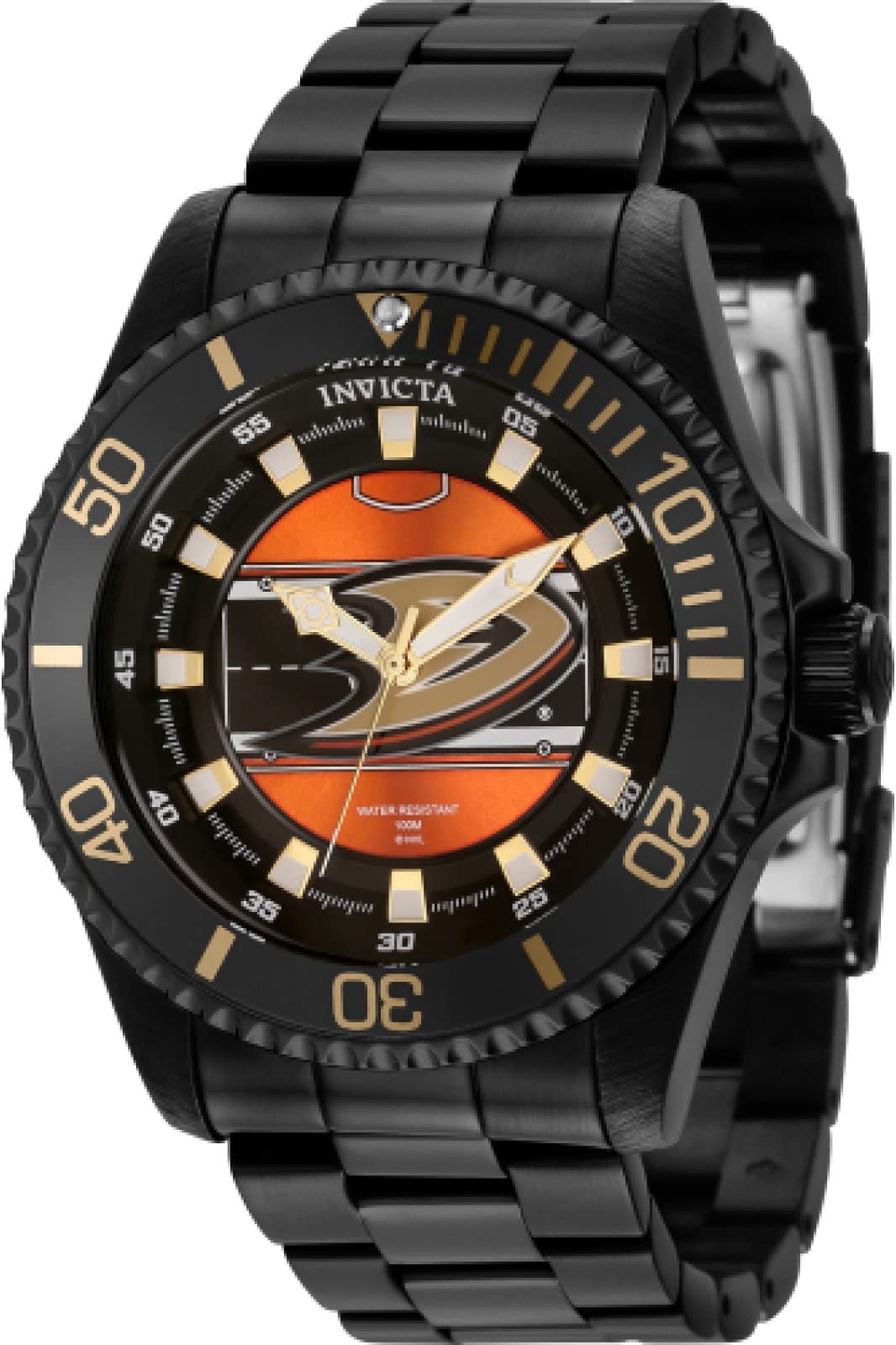 Foto 2 pulgar | Reloj Invicta Nhl Anaheim Ducks De Cuarzo Para Hombre Con Es - Venta Internacional.