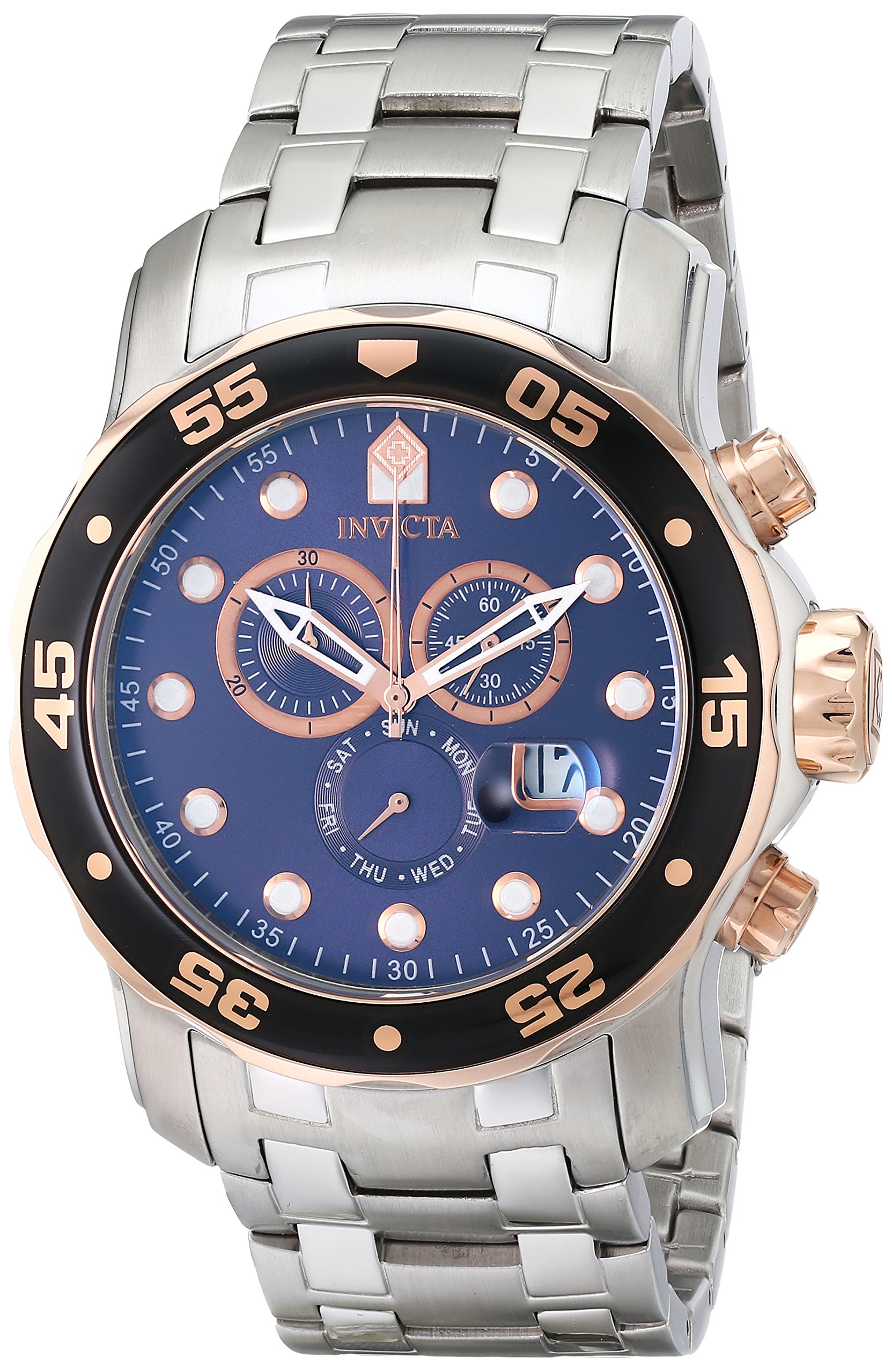 Foto 2 pulgar | Cronógrafo Invicta 80038 Pro Diver Para Hombre, Esfera Azul, - Venta Internacional.