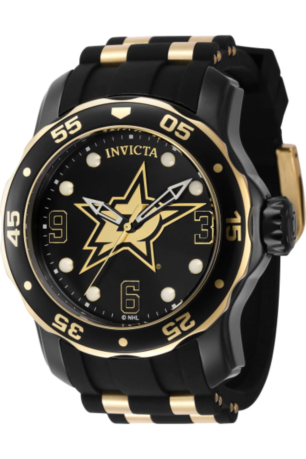 Foto 2 pulgar | Reloj Invicta Nhl Dallas Stars De Cuarzo Para Hombre Con Esf - Venta Internacional.