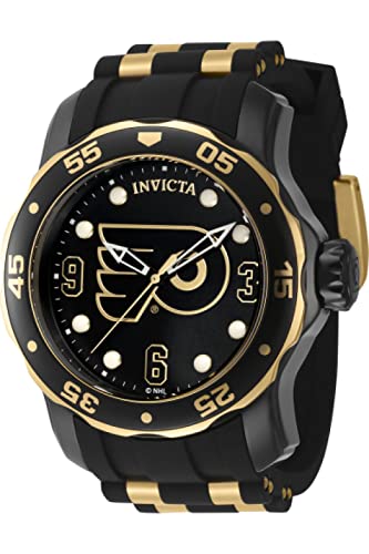 Foto 3 pulgar | Reloj Invicta Nhl Philadelphia Flyers Para Hombre Con Esfera Negra - Venta Internacional.