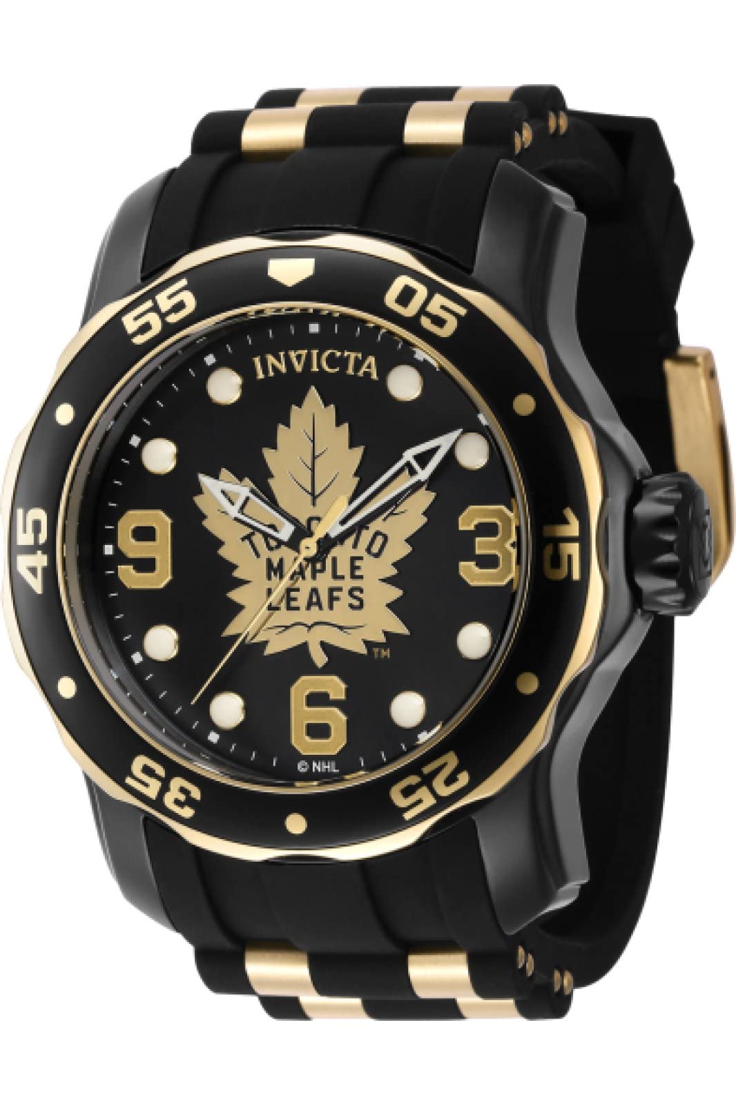 Foto 2 pulgar | Reloj Invicta Nhl Toronto Maple Leafs Quartz Para Hombre 423 - Venta Internacional.