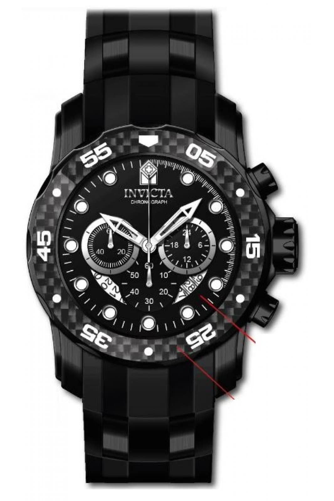 Foto 2 pulgar | Reloj Invicta Pro Diver 35417 Para Hombre, Cuarzo, Negro - Venta Internacional.