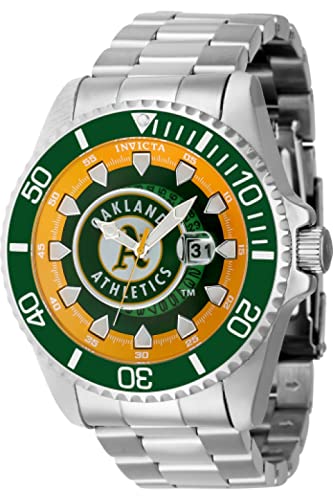 Foto 3 pulgar | Reloj de Cuarzo Invicta Mlb Oakland Athletics para Hombre - Venta Internacional