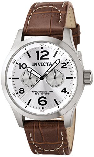 Invicta Reloj De Cuero Marrón 0765 I-force Silver Dial Para Hombre - Venta Internacional.