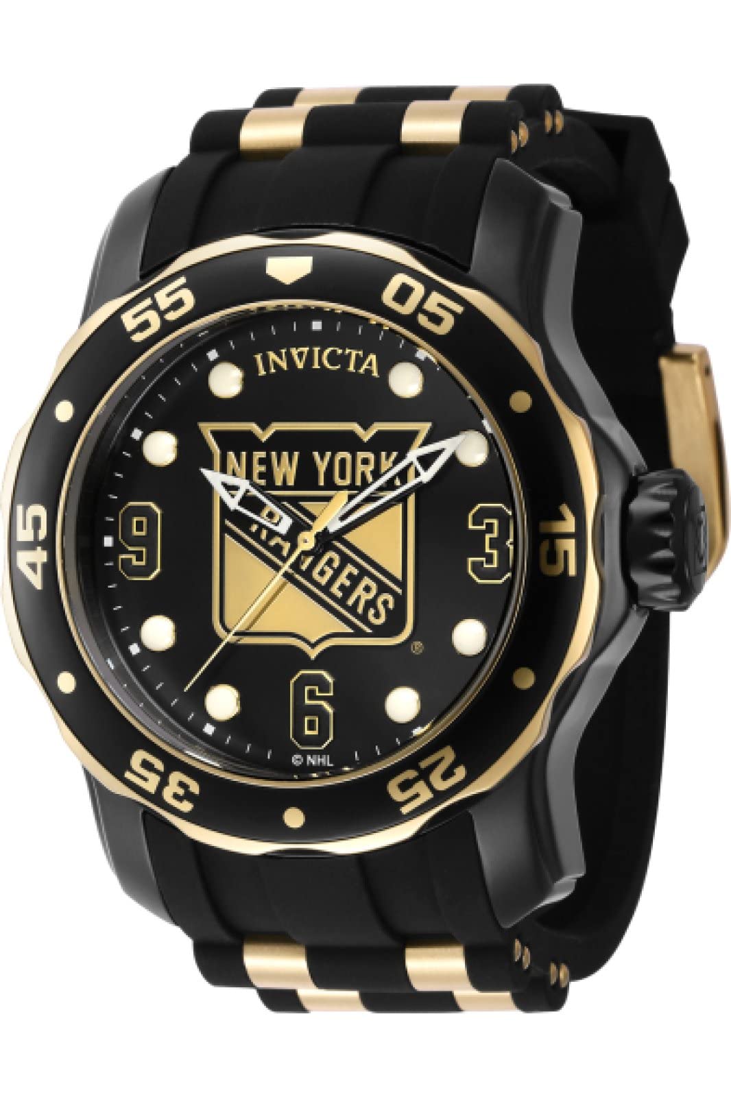 Foto 2 pulgar | Reloj De Cuarzo Invicta Nhl New York Rangers 42324 Para Homb - Venta Internacional.