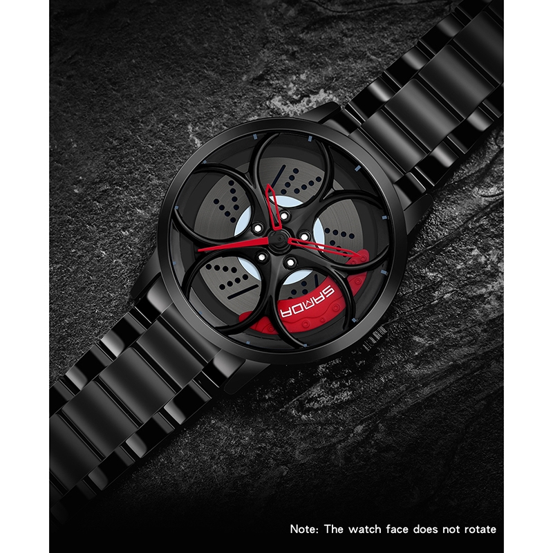 Foto 3 pulgar | Reloj 3d Sunda 1070 De Cuarzo Hueco Para Hombre Con Cinturón De Piel - Venta Internacional.