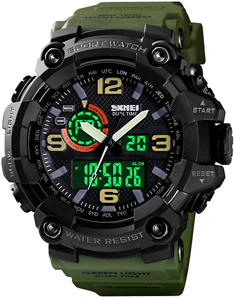 Foto 2 pulgar | Reloj Multifunción Militar S-Shock Deportivo Led Digital Impermeable - Venta Internacional