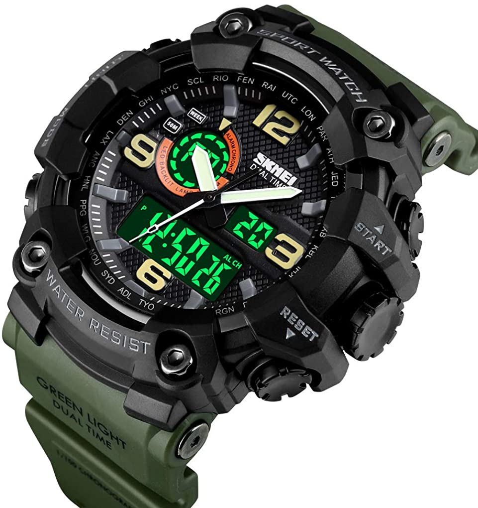 Foto 3 pulgar | Reloj Multifunción Militar S-Shock Deportivo Led Digital Impermeable - Venta Internacional