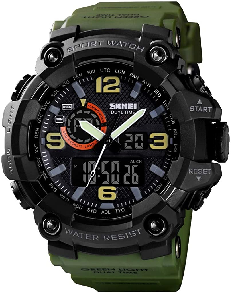 Foto 4 pulgar | Reloj Multifunción Militar S-Shock Deportivo Led Digital Impermeable - Venta Internacional