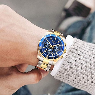 Foto 2 | Reloj Biden Plateado para Hombre-Venta Internacional