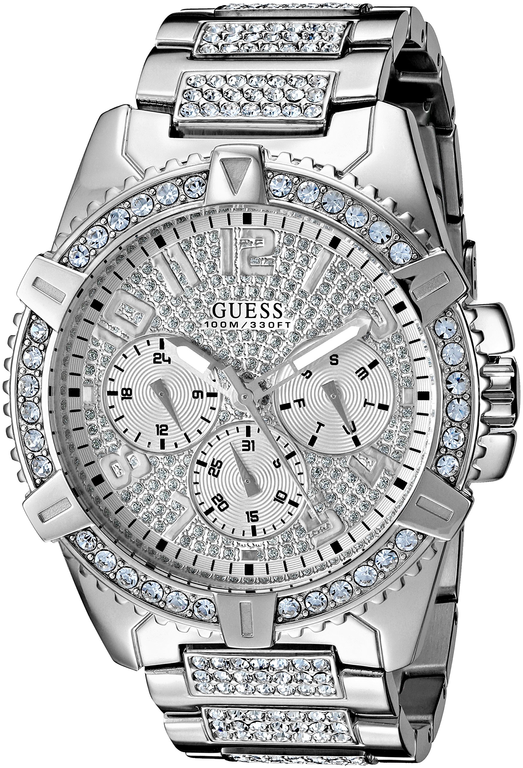 Reloj de Pulsera Guess de Cristal y Acero Inoxidable - Venta Internacional