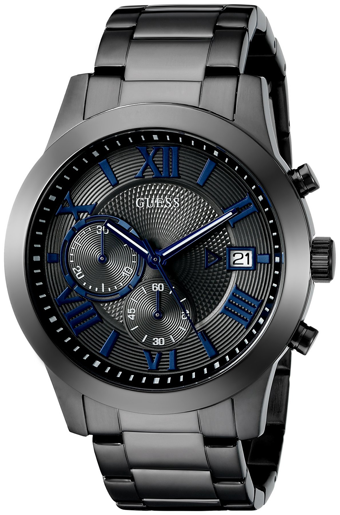 Foto 2 pulgar | Reloj Cronógrafo Guess Gunmetal - Venta Internacional