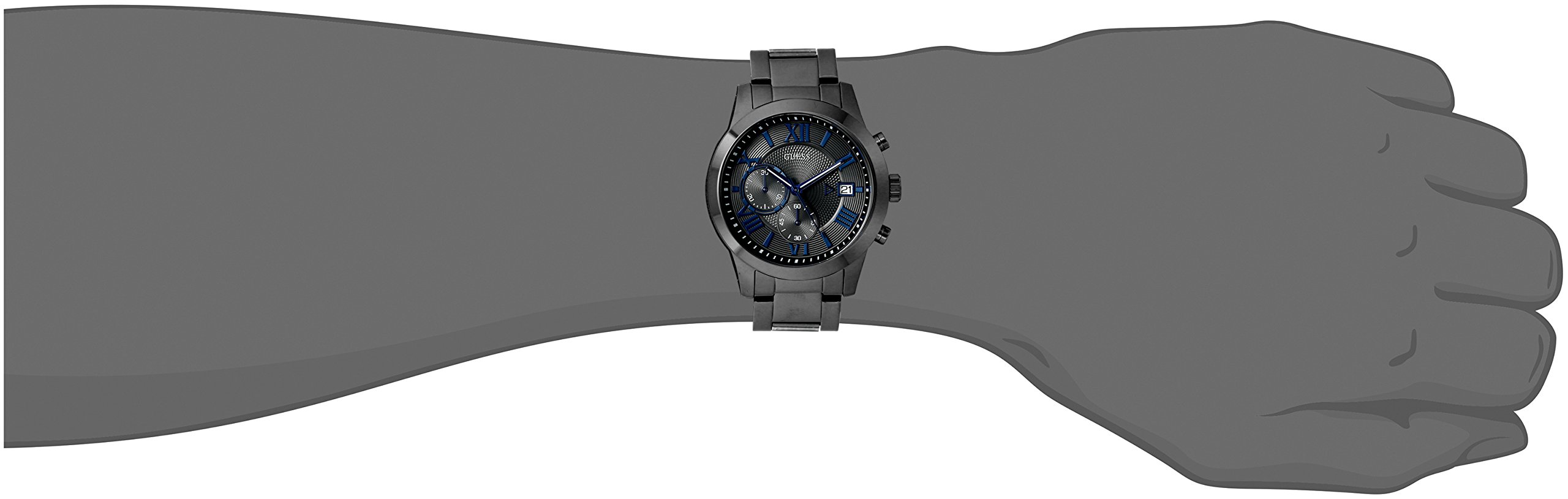 Foto 4 pulgar | Reloj Cronógrafo Guess Gunmetal - Venta Internacional