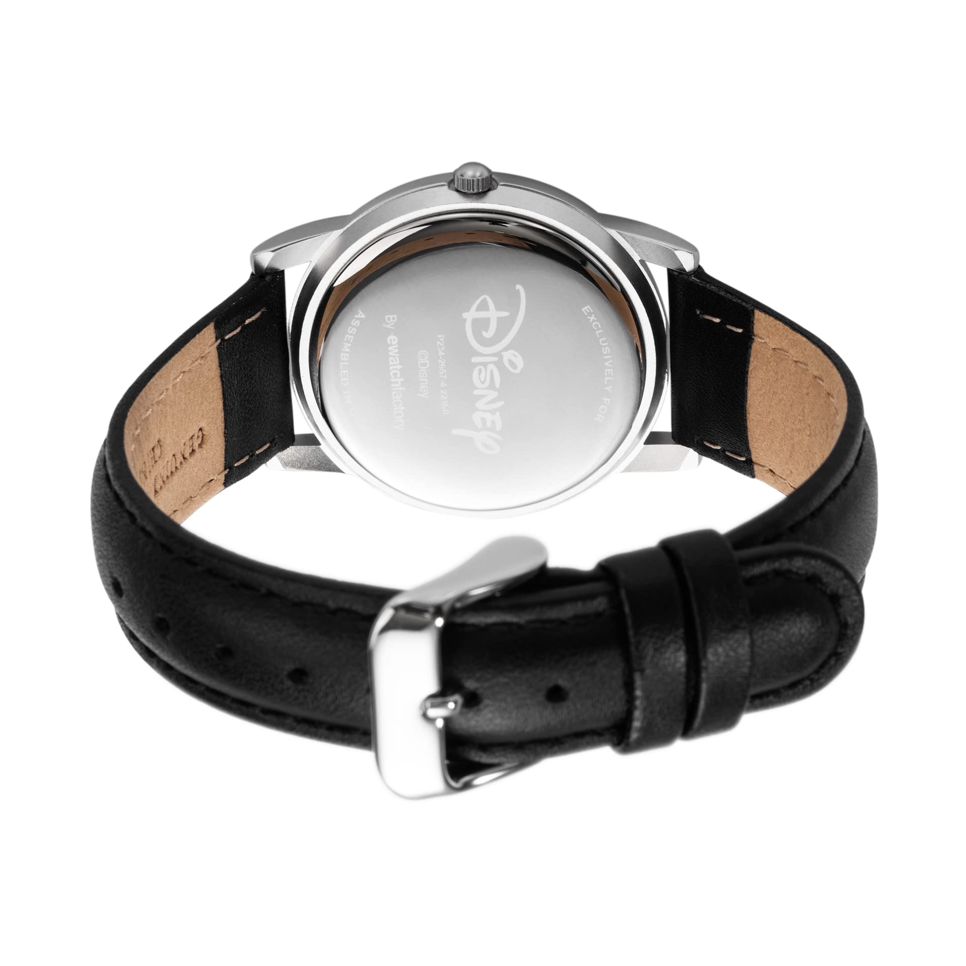 Foto 3 pulgar | Reloj Disney Mickey Mouse Clásico de Piel Cardiff para Adultos - Venta Internacional