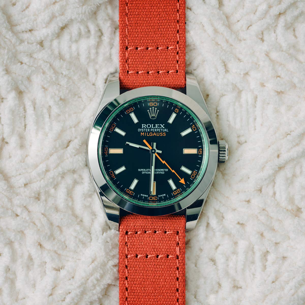 Foto 4 | Correa Archer Watch Straps Naranja para Reloj-Venta Internacional