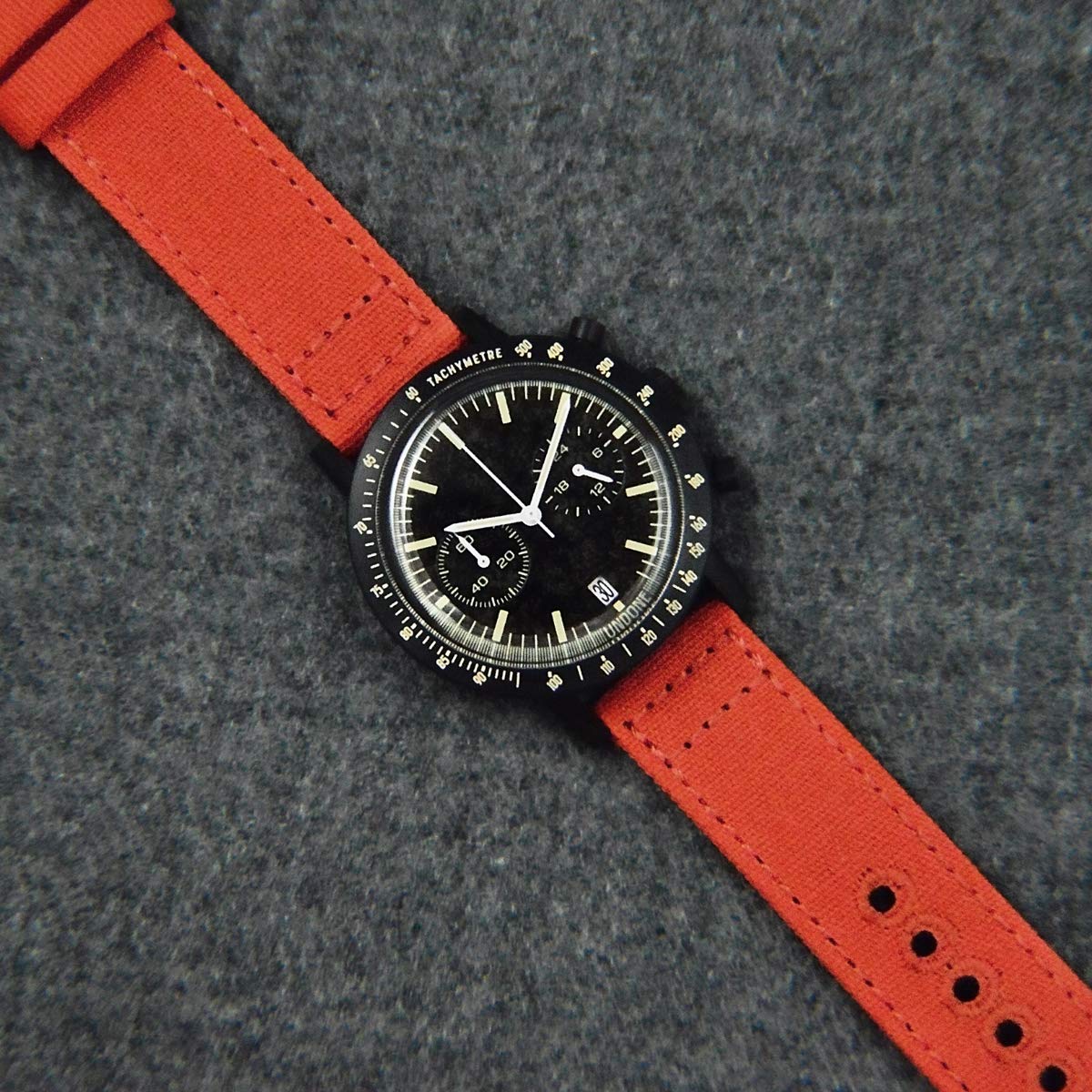 Foto 6 pulgar | Correa Archer Watch Straps Naranja para Reloj-Venta Internacional