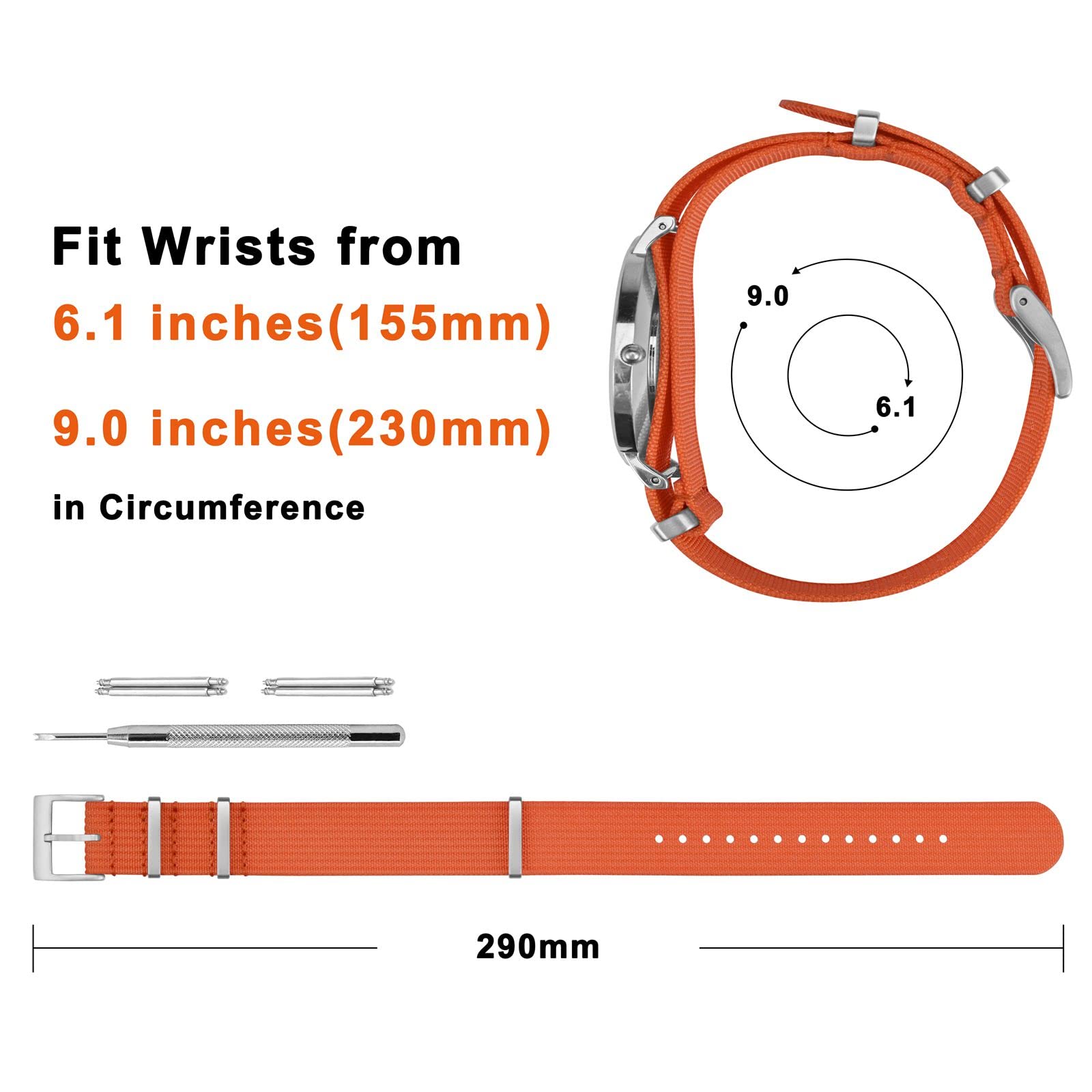 Foto 4 | Correa de Reloj Annefit - Venta Internacional