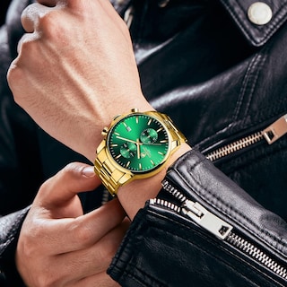 Foto 7 | Reloj Golden Hour con Cronógrafo Casual Para Hombre - Venta Internacional
