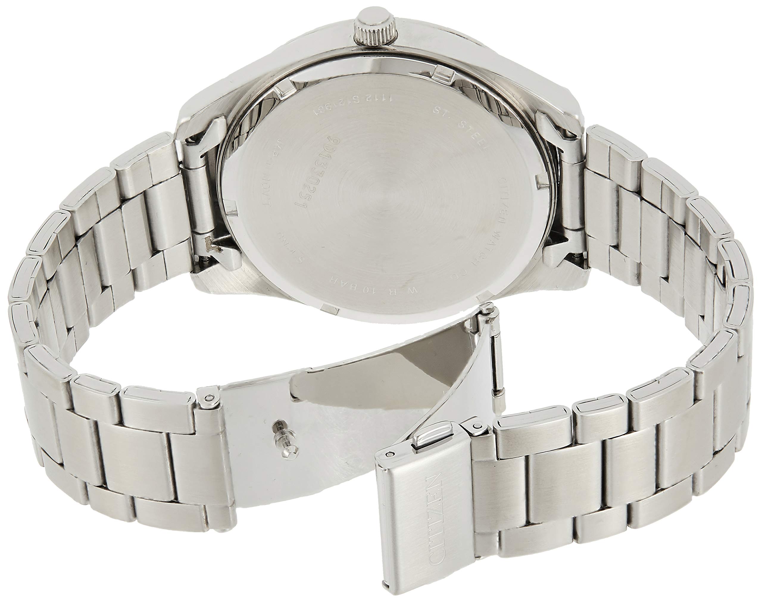 Foto 3 pulgar | Reloj Citizen Quartz Bi1030-53a De Acero Inoxidable - Venta Internacional