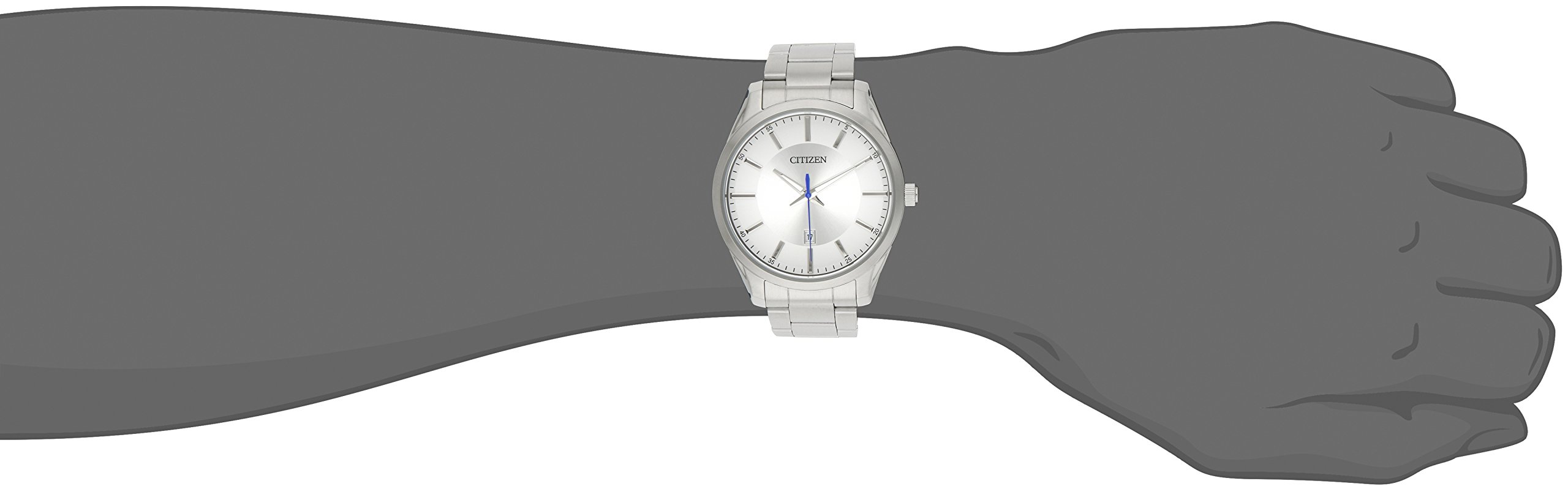 Foto 5 pulgar | Reloj Citizen Quartz Bi1030-53a De Acero Inoxidable - Venta Internacional