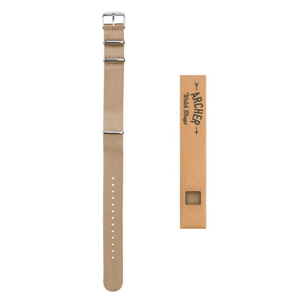 Foto 3 pulgar | Correa Archer Watch Straps Café para Reloj-Venta Internacional