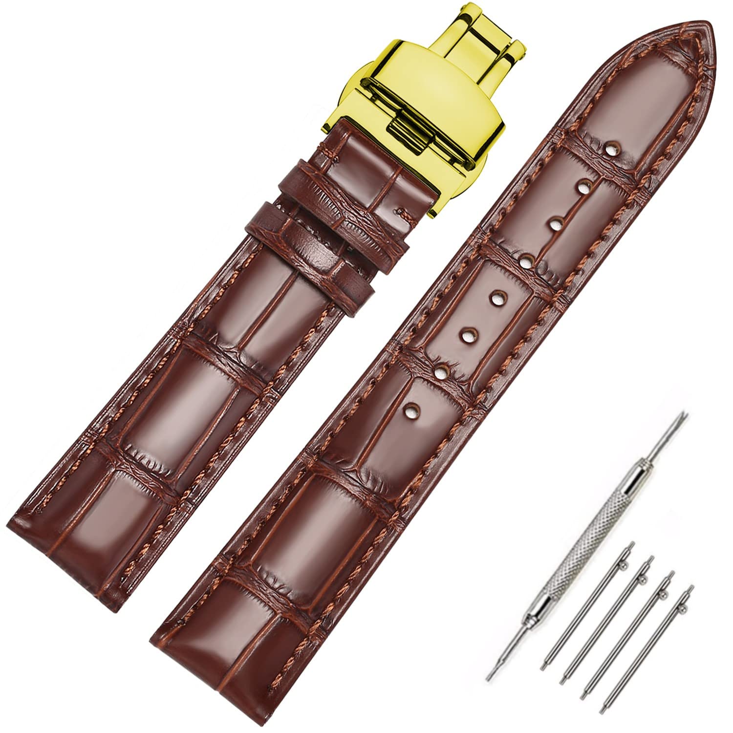 Foto 2 pulgar | Correa de Reloj Moran Quick Release Leather - Venta Internacional