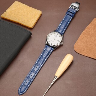 Foto 7 | Correa de Reloj de Piel de Liberación rápida Moran 18mm-24mm
