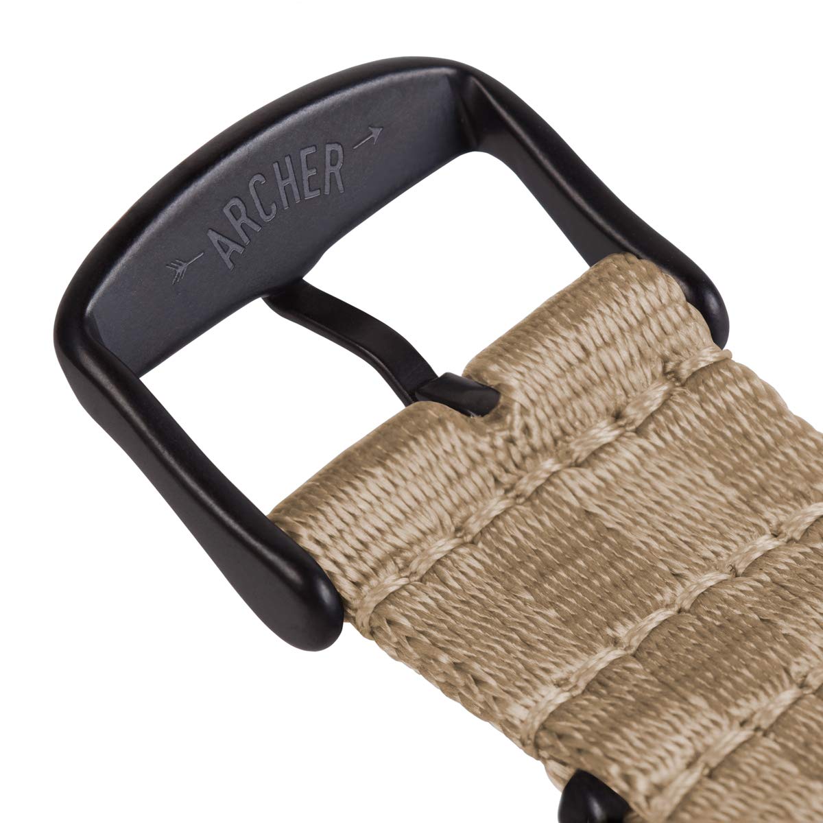 Foto 5 pulgar | Correa de Reloj Archer  Nailon Tejido 18 mm - Venta Internacional