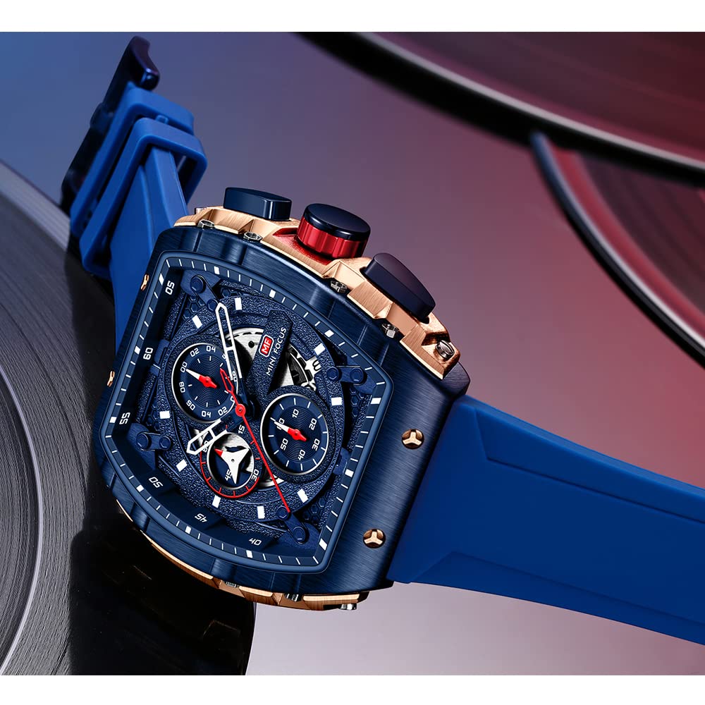 Foto 3 pulgar | Reloj Mf Mini Focus Fashion Sport Cronógrafo Impermeable para Hombre - Venta Internacional