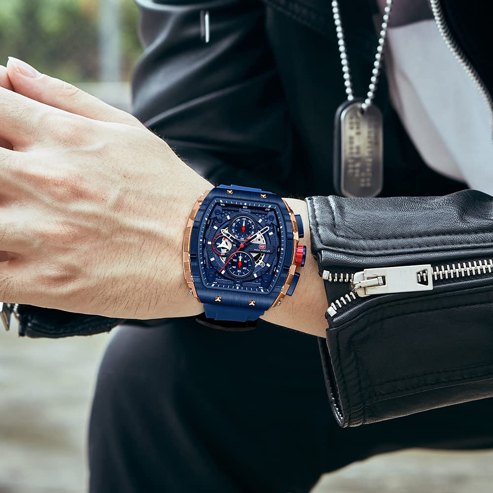 Foto 4 pulgar | Reloj Mf Mini Focus Fashion Sport Cronógrafo Impermeable para Hombre - Venta Internacional