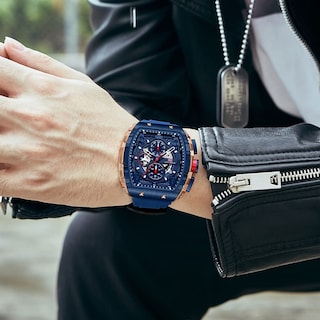Foto 3 | Reloj Mf Mini Focus Fashion Sport Cronógrafo Impermeable para Hombre - Venta Internacional