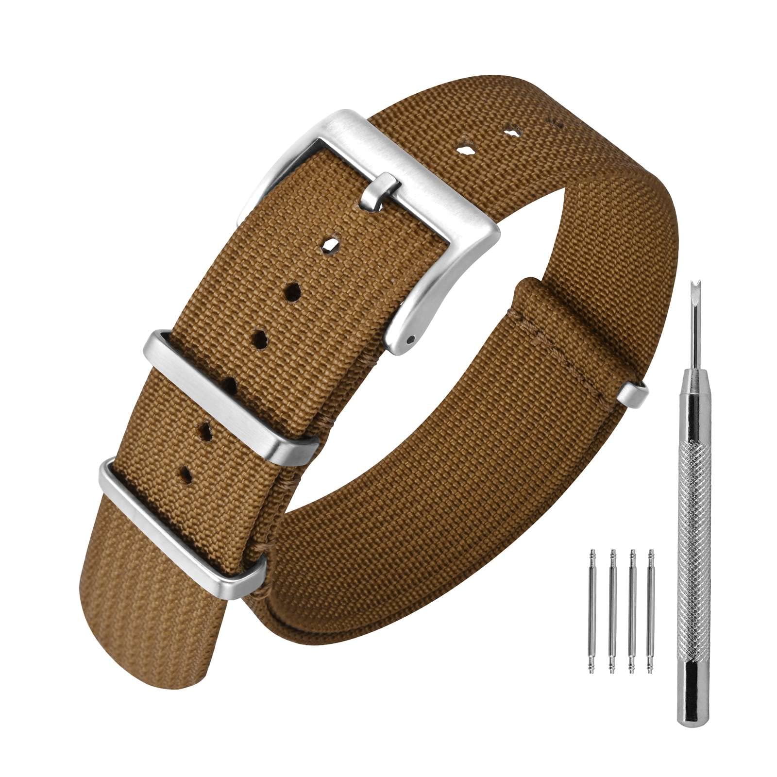 Correa De Reloj Annefit De Nailon - Venta Internacional $507