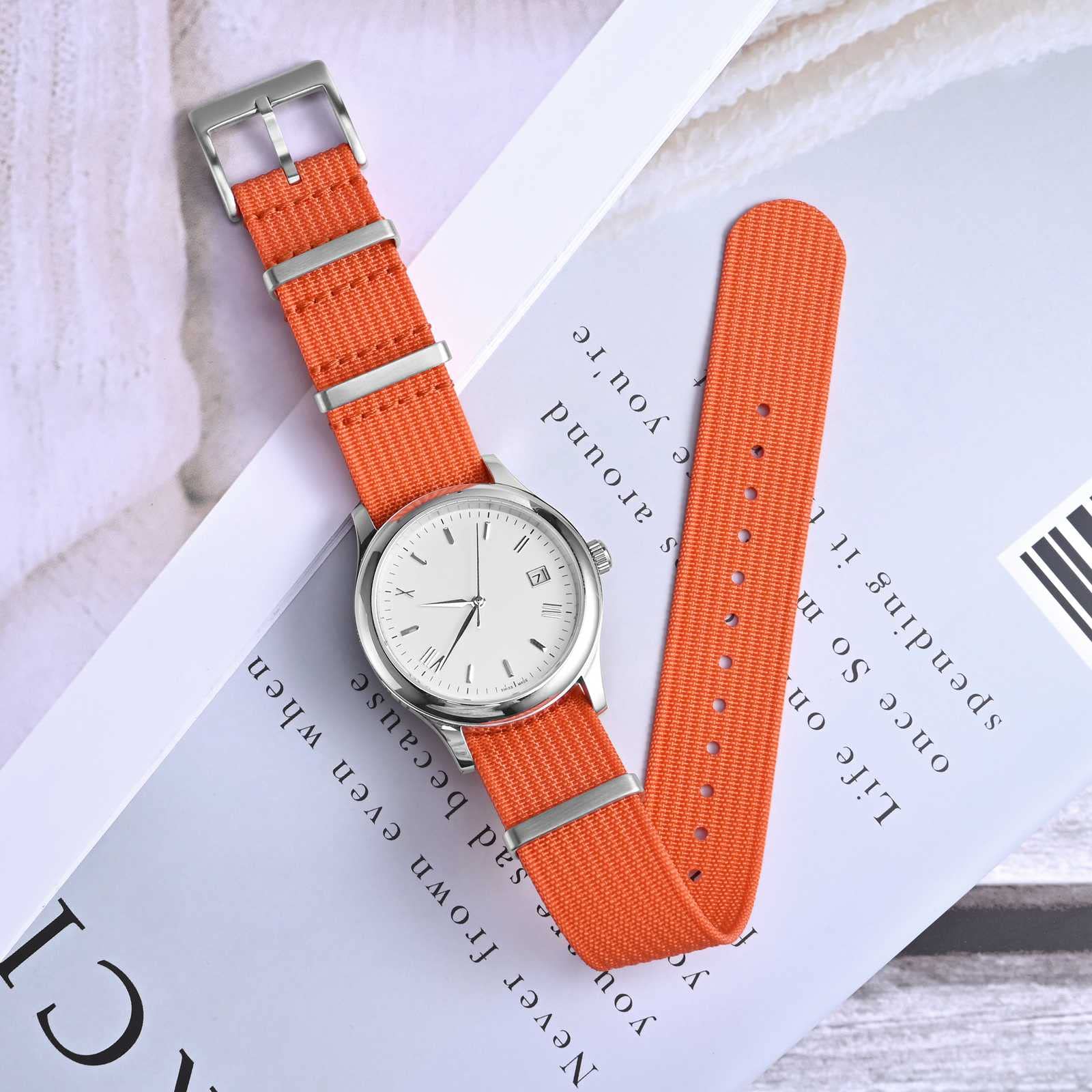 Foto 2 | Correa de Reloj Annefit de Nailon - Venta Internacional