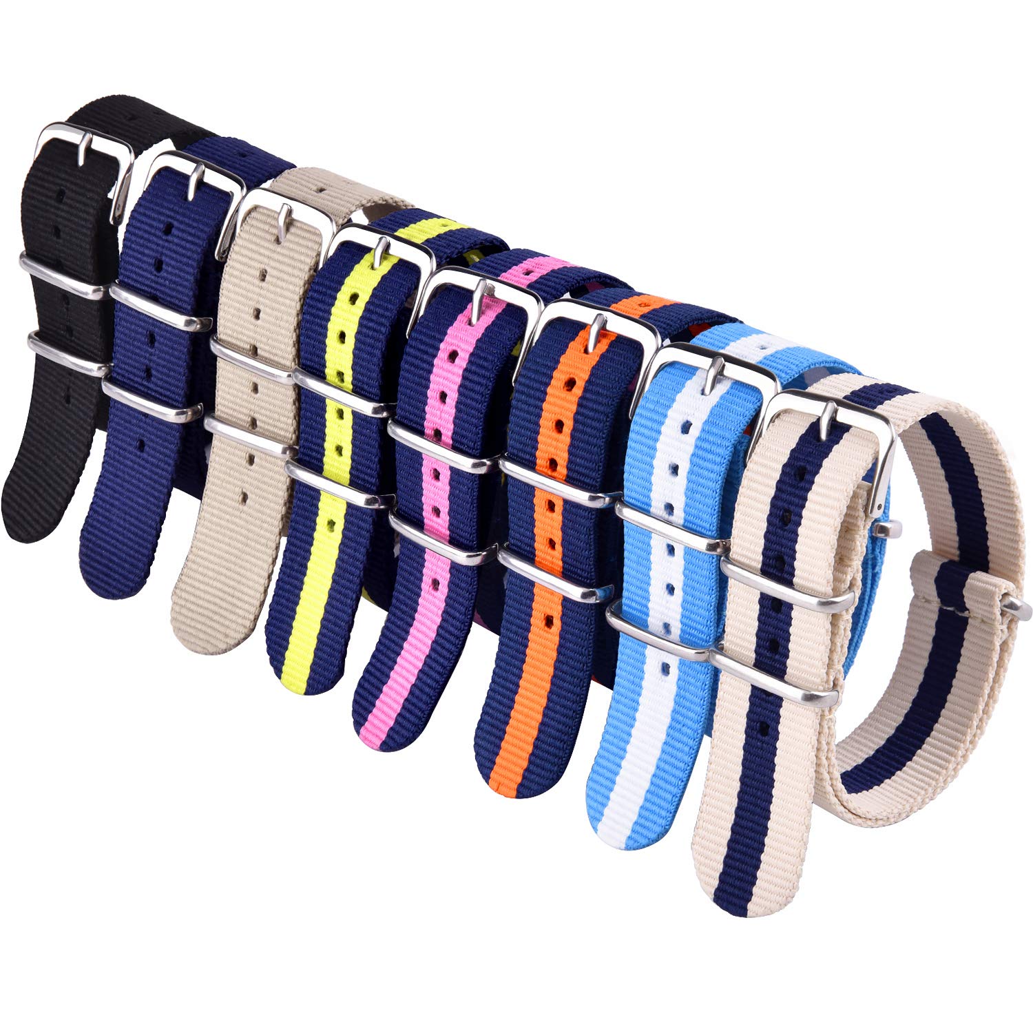 Pulseras Ritche de Nailon Balístico Militar 20 mm para Timex - Venta Internacional