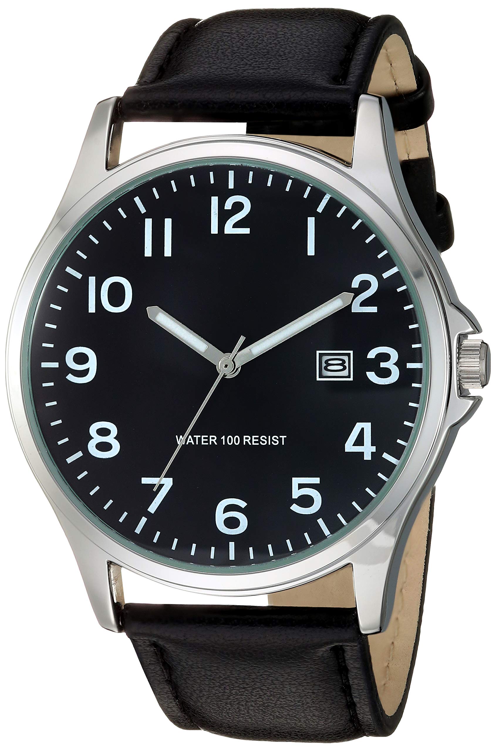 Reloj Amazon Essentials Plateado para Hombre - Venta Internacional